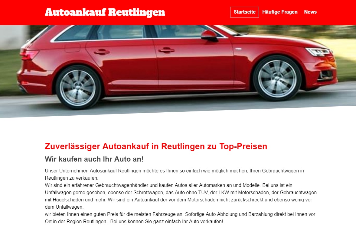 Autosankauf reutlingen - Autoankauf Reutlingen &#124; Zuverlässiger Autoankauf in Reutlingen zu Top-Preisen