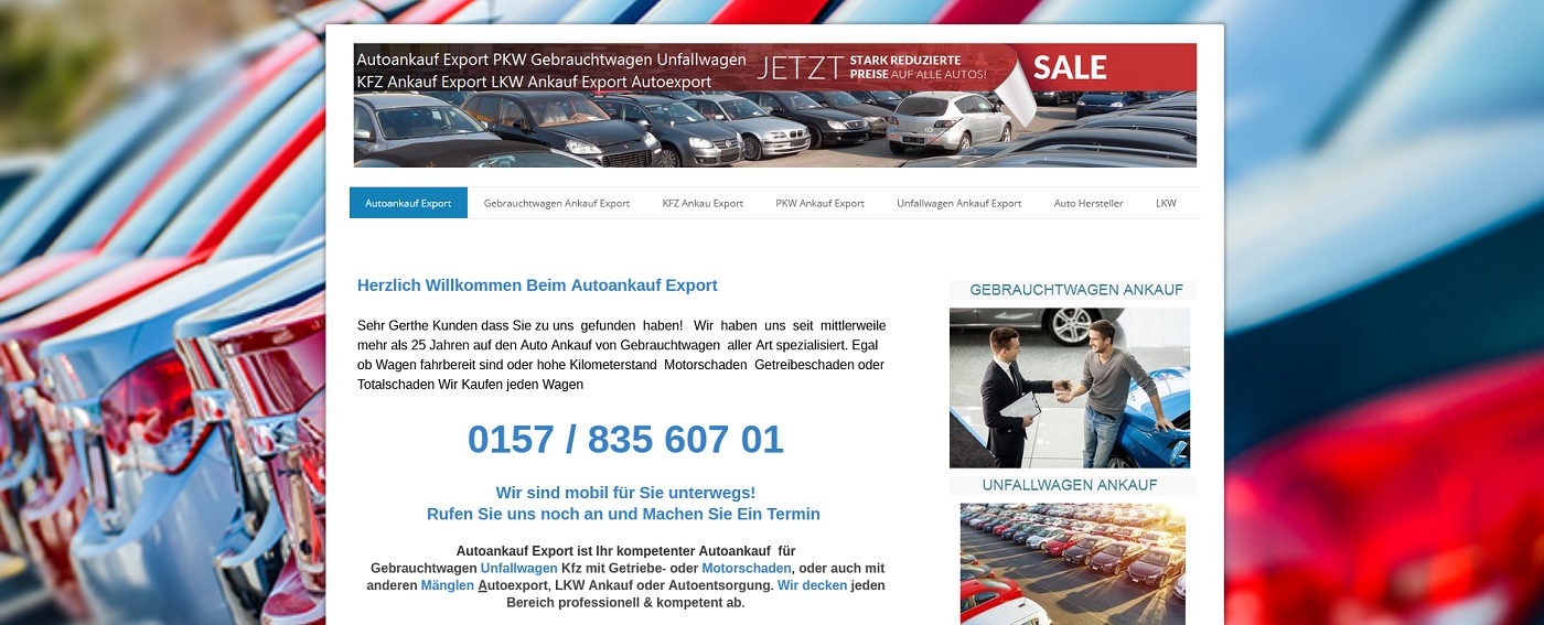 auto ankauf exports - Auto-Ankauf-Exports.de - Schwäbisch denken: clever Auto verkaufen in Ingoldstadt