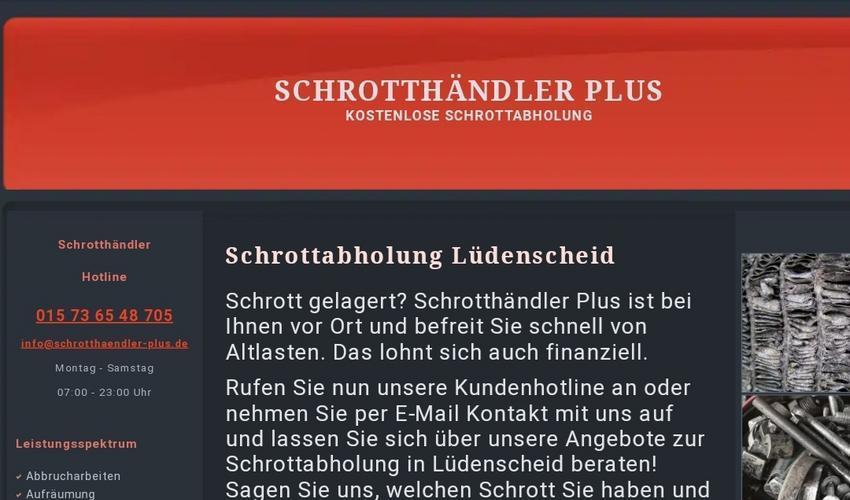 Schrottabholung Lüdenscheid