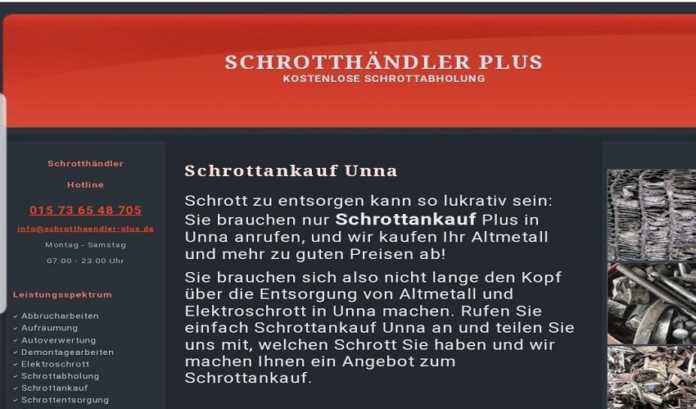 Schrottankauf Unna