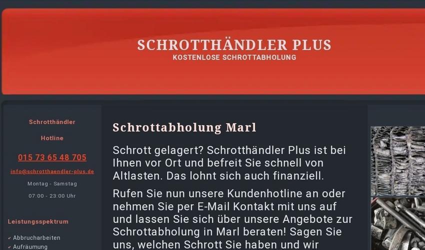 Schrottabholung Marl