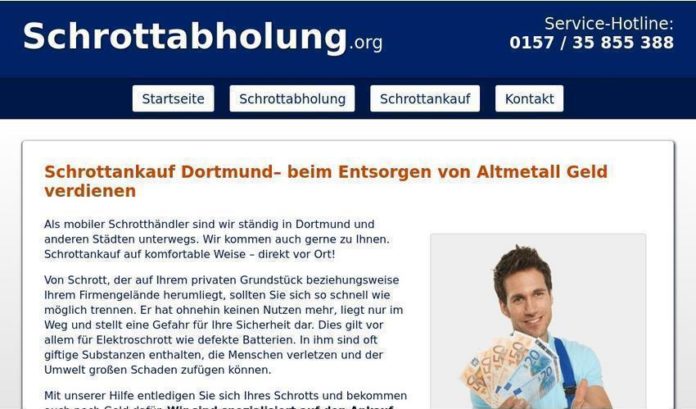 Schrottankauf Dortmund