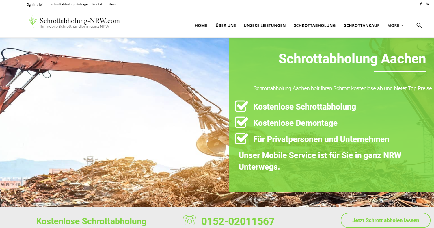 Schrottabholung Aachen