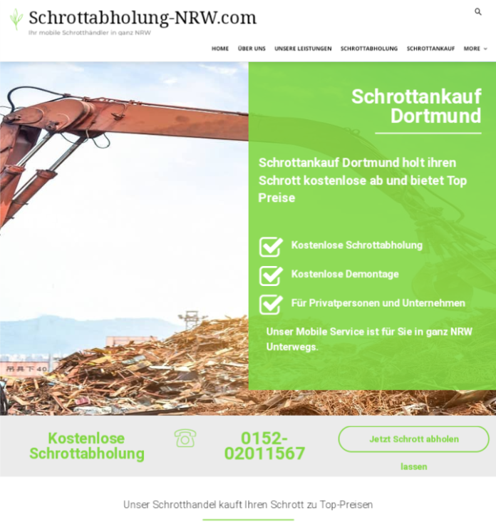 Schrottankauf Dortmund