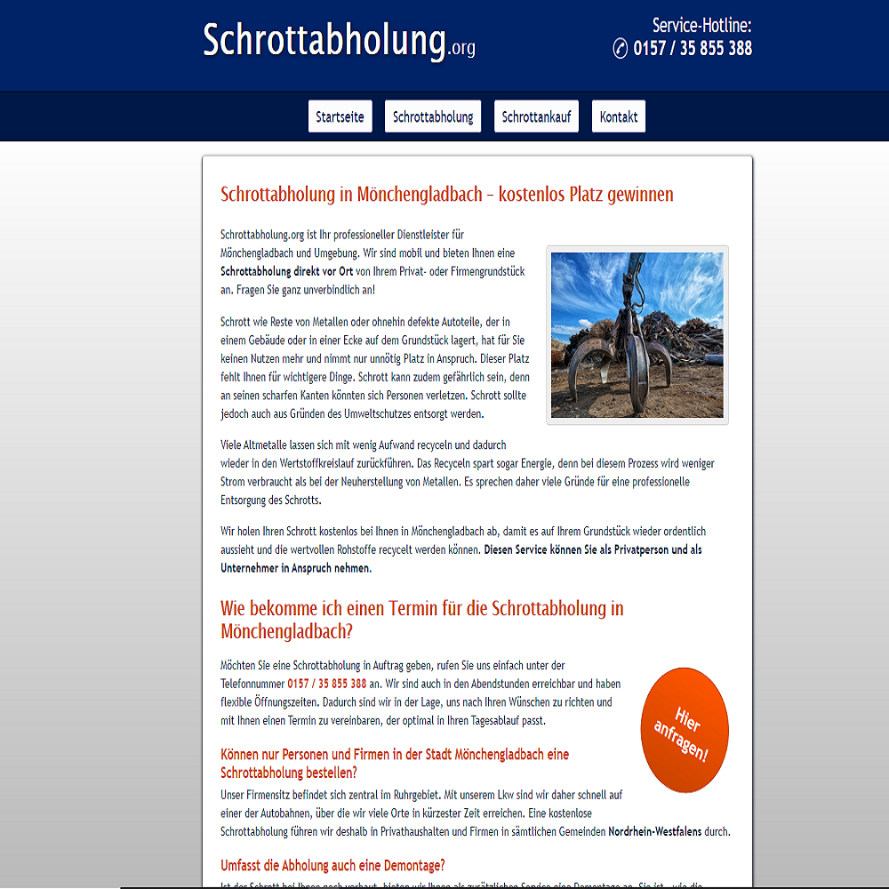 schrottabholung.org