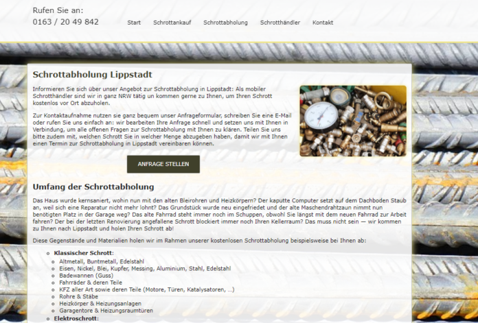 Schrottabholung Lippstadt