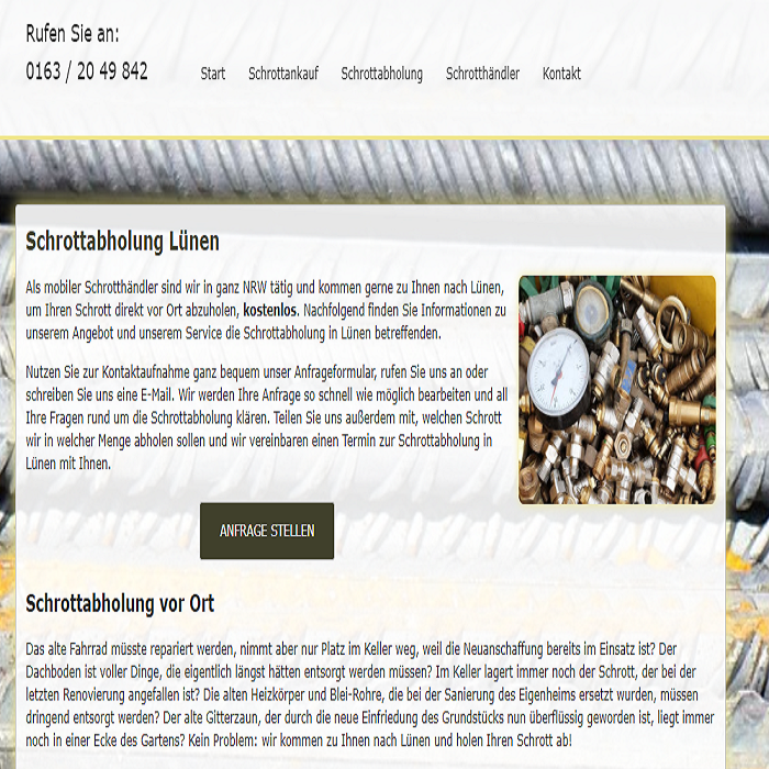 Schrott-Ankauf-NRW Schrott Abholung & Entsorgung in Lünen mit Schrott-Ankauf-NRW De