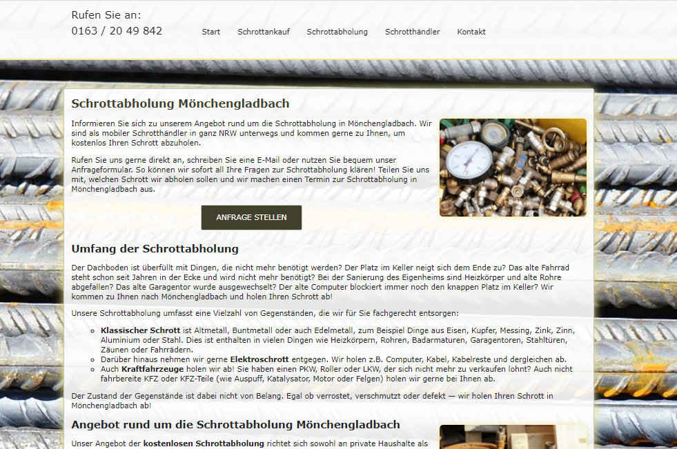 Glockenklang Und Musik: Eine Tradition Beim Abholen Von Schrott In Mönchengladbach