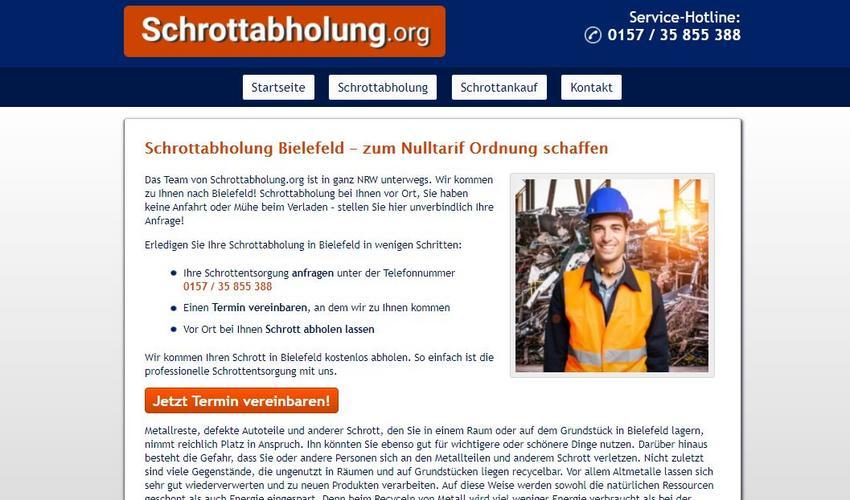 Mobile Schrotthändler in Bielefeld – schnell und zuverlässig!