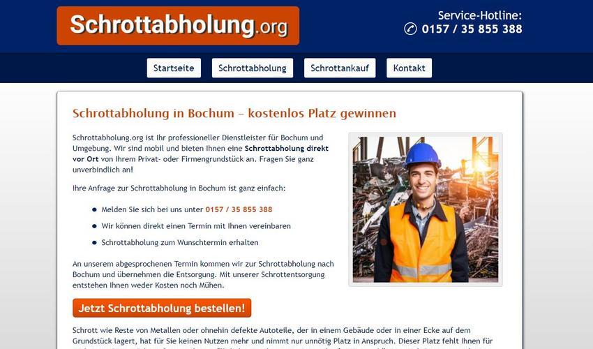 Schrottabholung Bochum