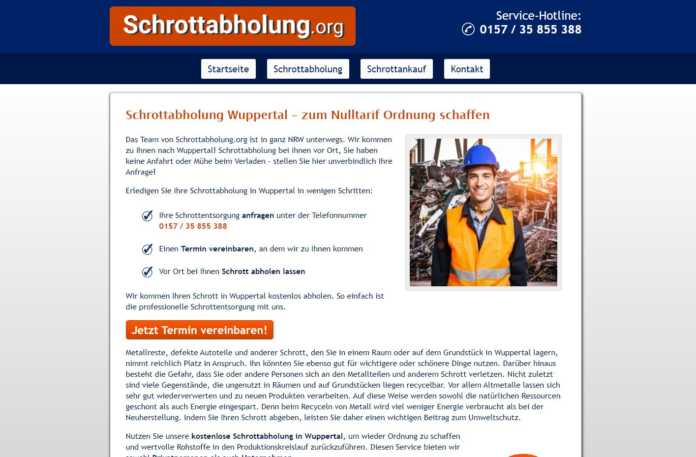 Schrottabholung