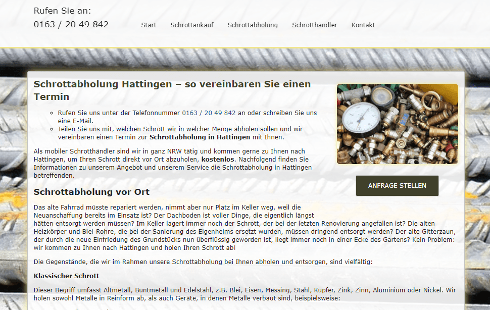 Schrottabholung Hattingen-680996d9