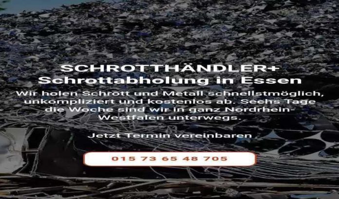 Schrottabholung Essen - ihren Schrott kostenlos Entsorgung unkompliziert möglich ist-e467fcec