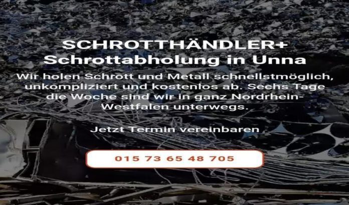 Schrottabholung Unna nutzen und ihren Schrott kostenlos abholen lassen-67fa5fed