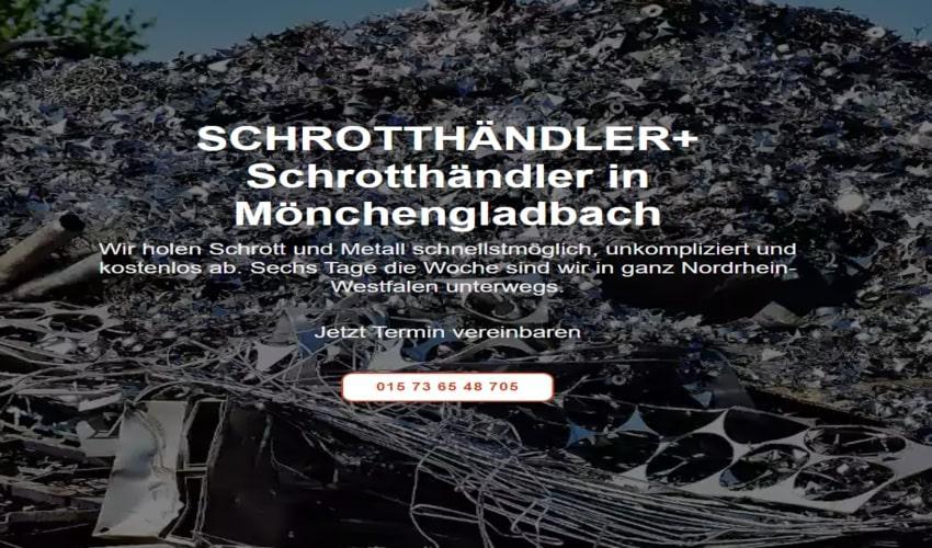 Der Schrotthändler Mönchengladbach holt Mischschrott-2ca7a260