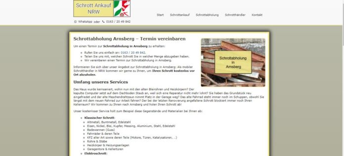 Schrottabholung Arnsberg-ebde8f5b