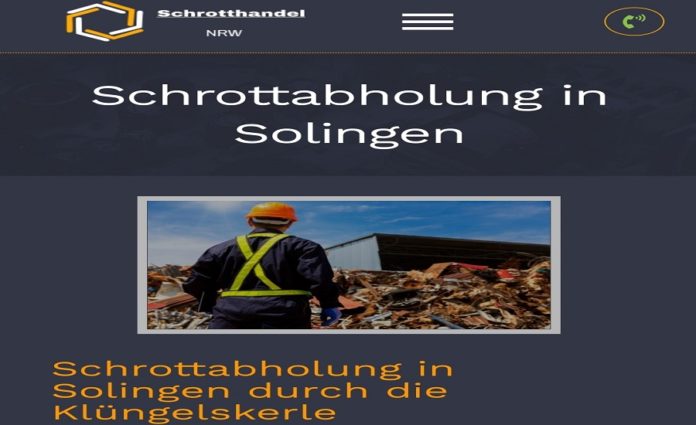 Schrottabholung in Solingen und Ruhrgebiet ab-89f5763a