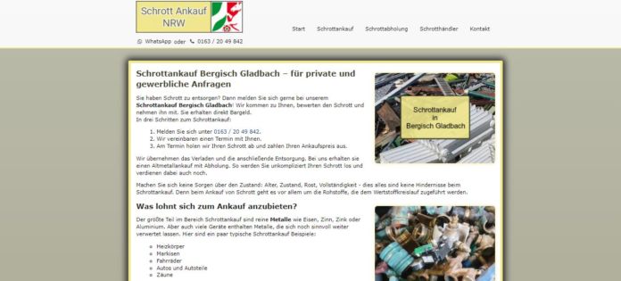 Schrottankauf Bergisch Gladbach-d4baacd1