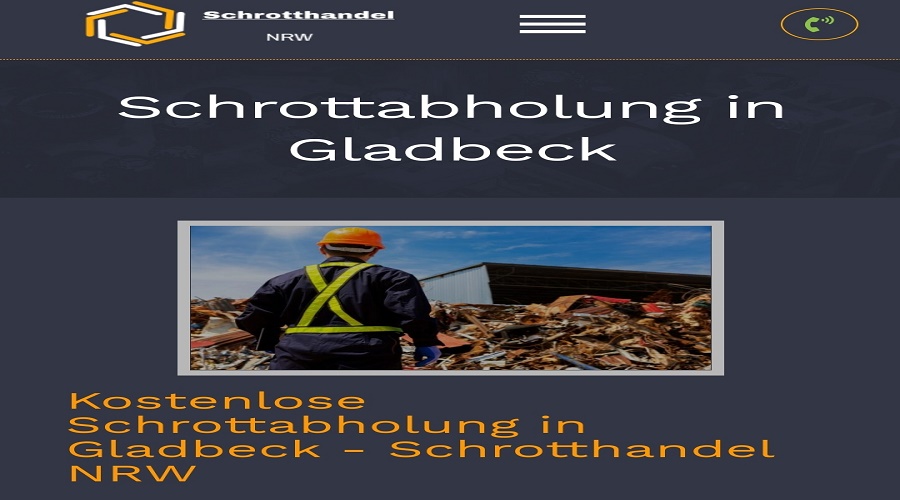 Die Schrottabholung Gladbeck-e886db0c