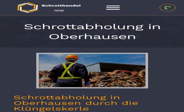 Die Schrottabholung Oberhausen  problemlos und unkompliziert-6a60704e