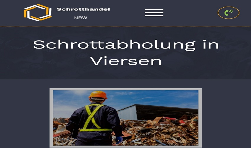 Kostenlose Schrottabholung in Viersen-7266e7d7