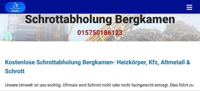 Schrottabholung Bergkamen-e3f020a9