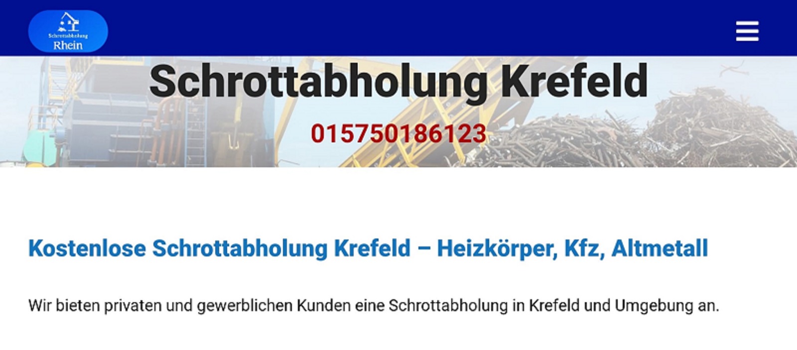 Schrottabholung Krefeld-4edcbd5b