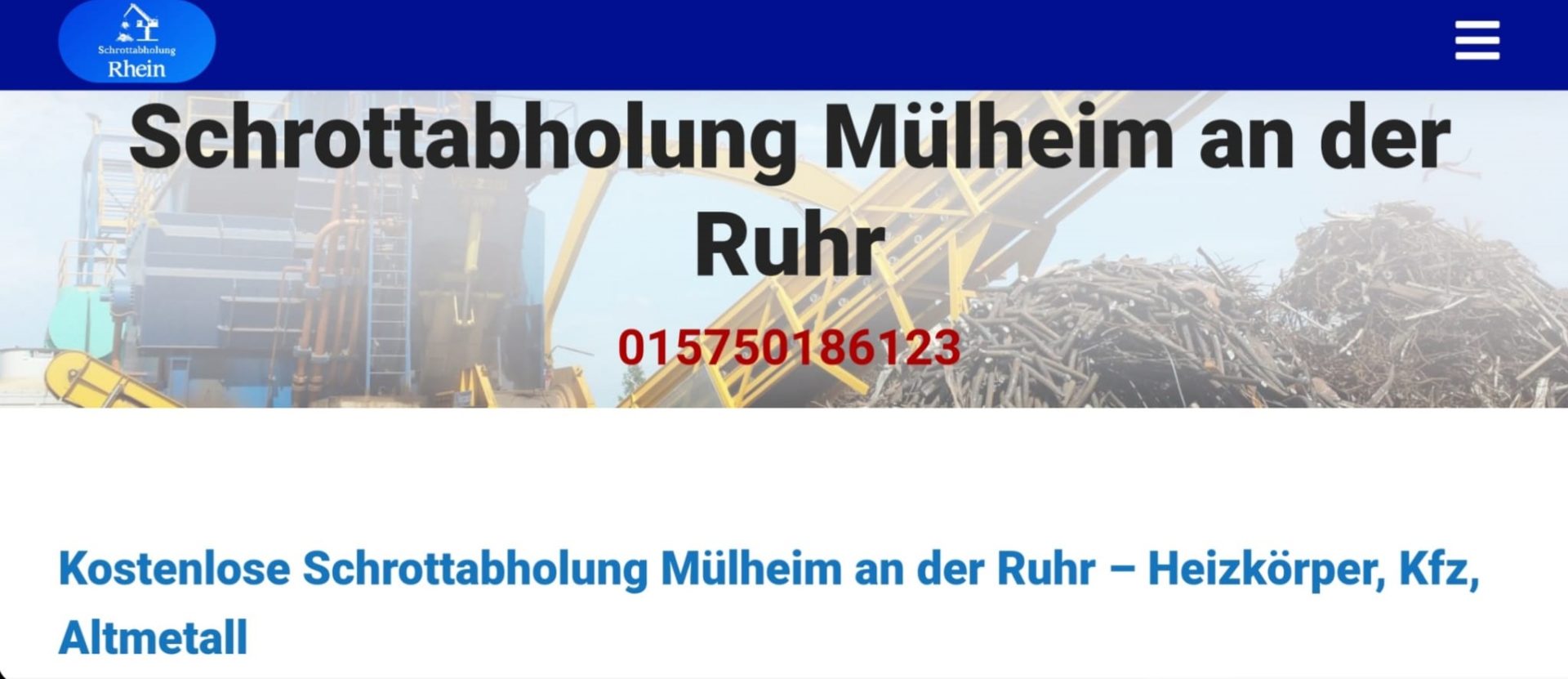 Schrottabholung Mülheim an der Ruhr-11ba8eb8