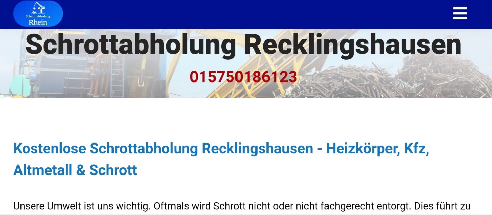 Schrottabholung Recklinghausen-a47eccba