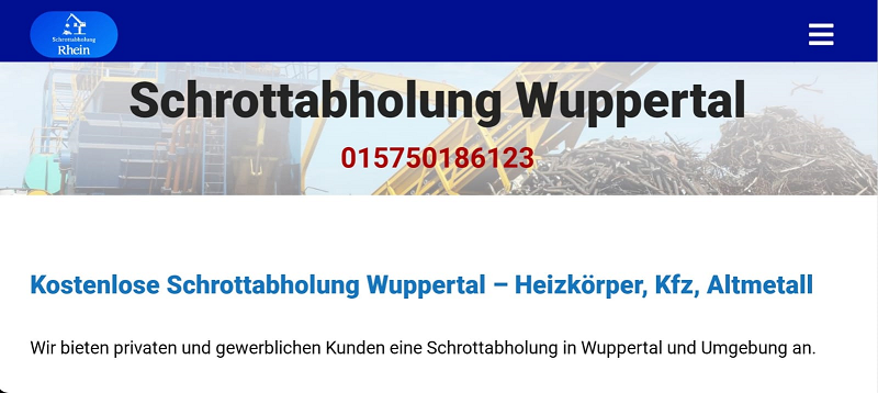 Schrottabholung Wuppertal-ffce6544