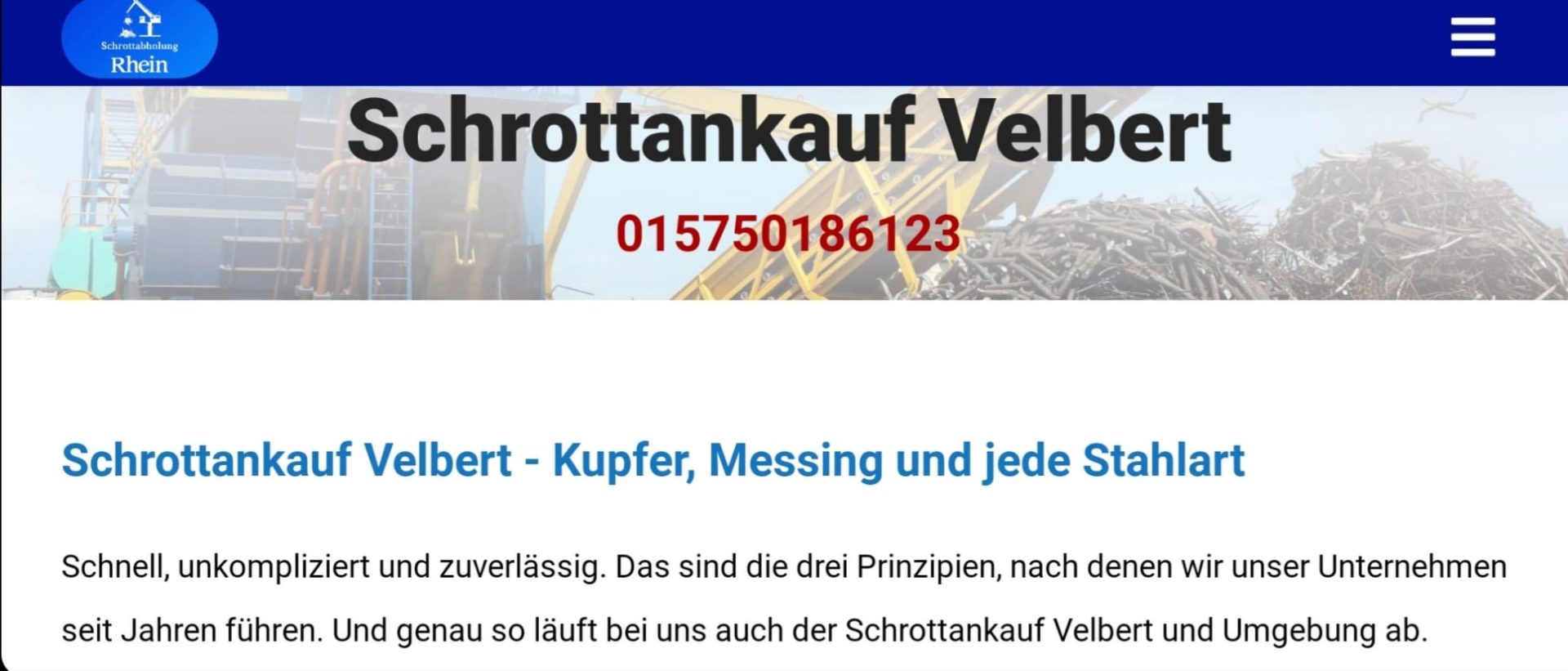 Schrottankauf Velbert-51b2789b