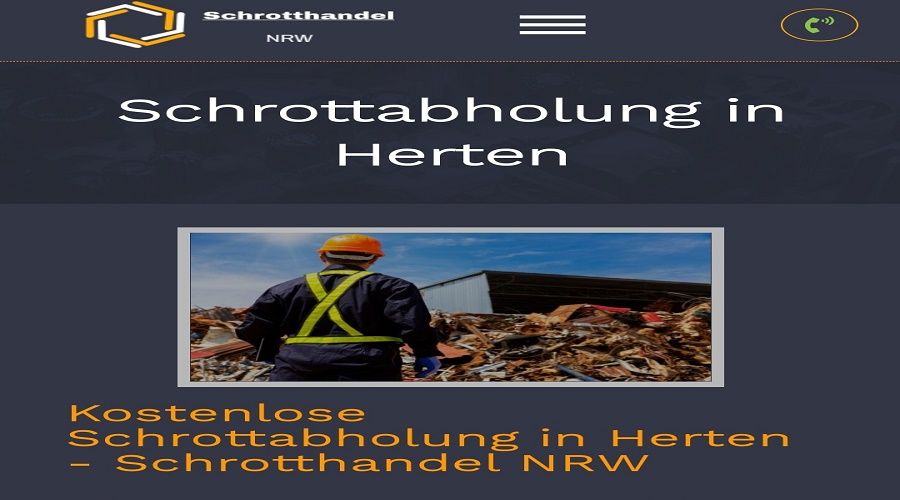 in Herten und Umgebung Schrottabholung-97d1904f