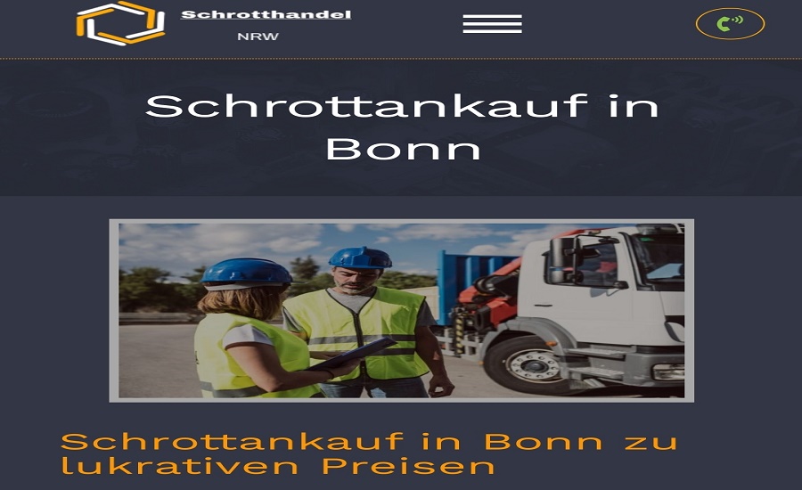 Der Schrotthändler Bonn kauft Schrott jeder Art-e7b842eb