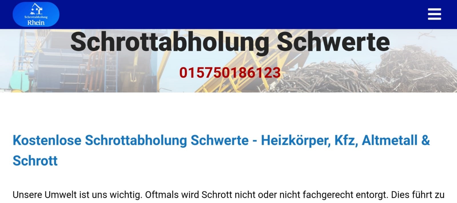 Schrottabholung Schwerte-9750ca74
