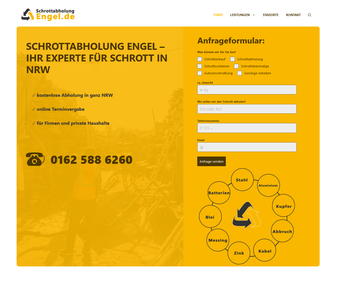 schrottabholung bad berleburg schrotthaendler engel - Die Schrottabholung Lengerich arbeitet seit vielen Jahren Service-orientiert und schnell. Haushalte können von der Schrottabholung Lengerich Schrott aller Art abholen lassen.