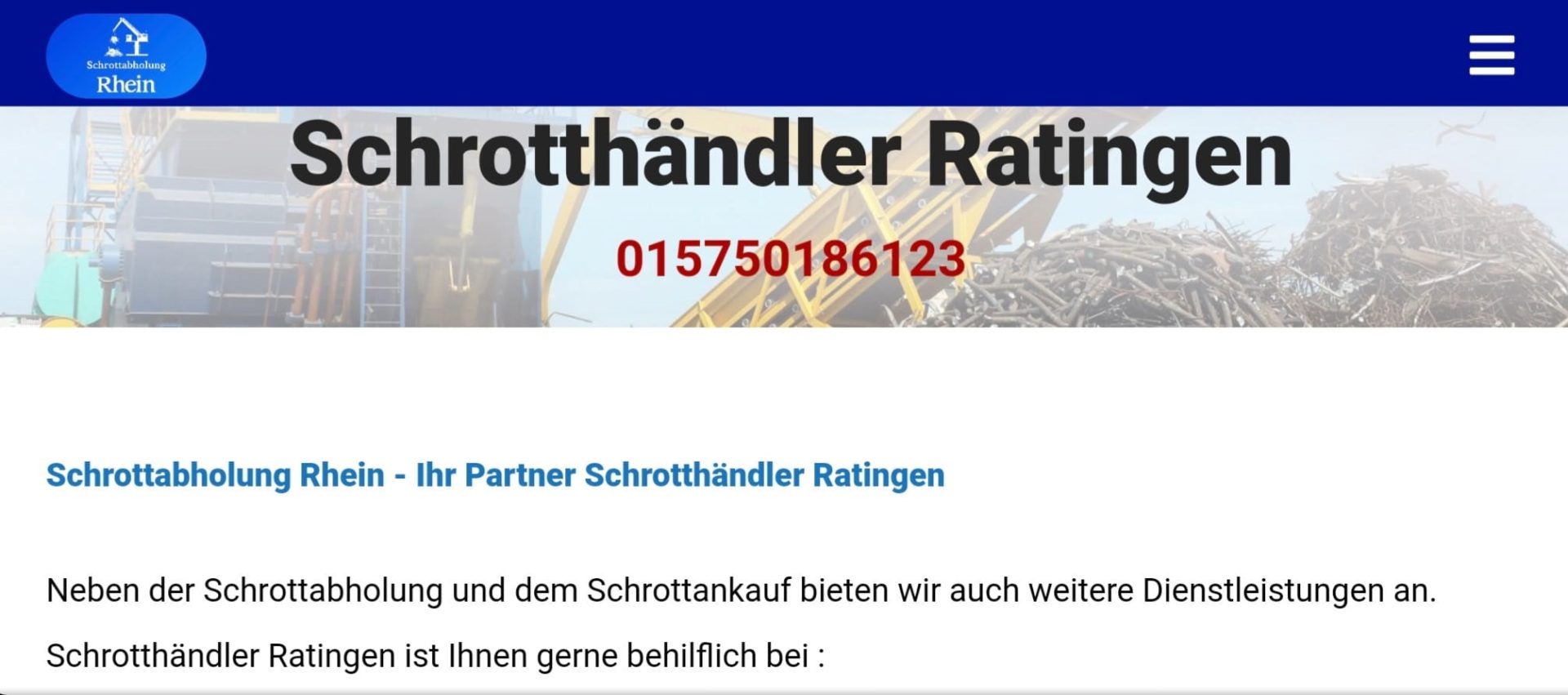 Schrotthändler Ratingen-dc7e9f61