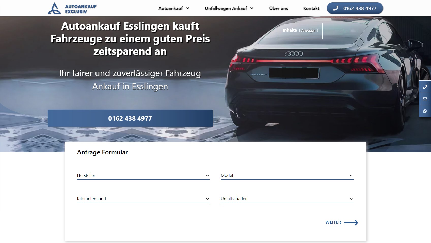 Fahrzeug Ankauf in Esslingen: Autoankauf Exclusiv