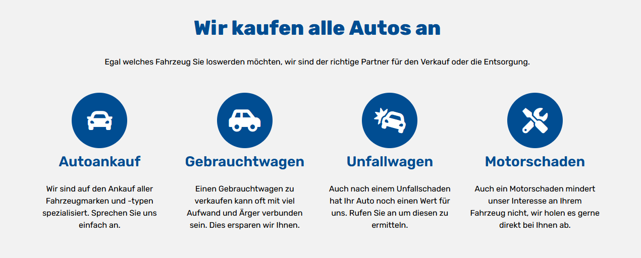 Autoankauf Hannover ✔️ Gebrauchtwagenkauf ➤ Autos aller Art