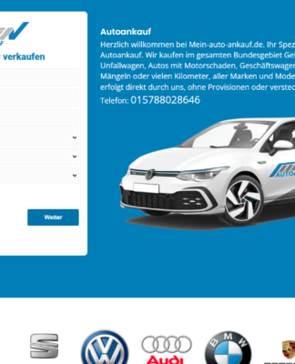 Gebrauchtwagenverkauf: Autoankauf mit Mein-auto-ankauf.de
