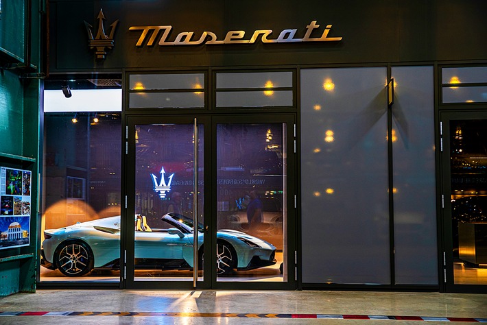 Maserati mit neuem Showroom in München