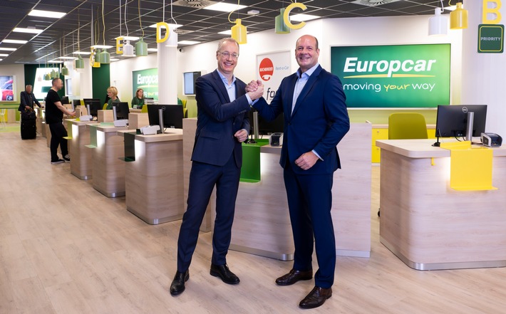 Europcar setzt Maßstäbe: Die größte deutsche Vermietstation im Premium-Design am Flughafen München für schnellsten und besten Service