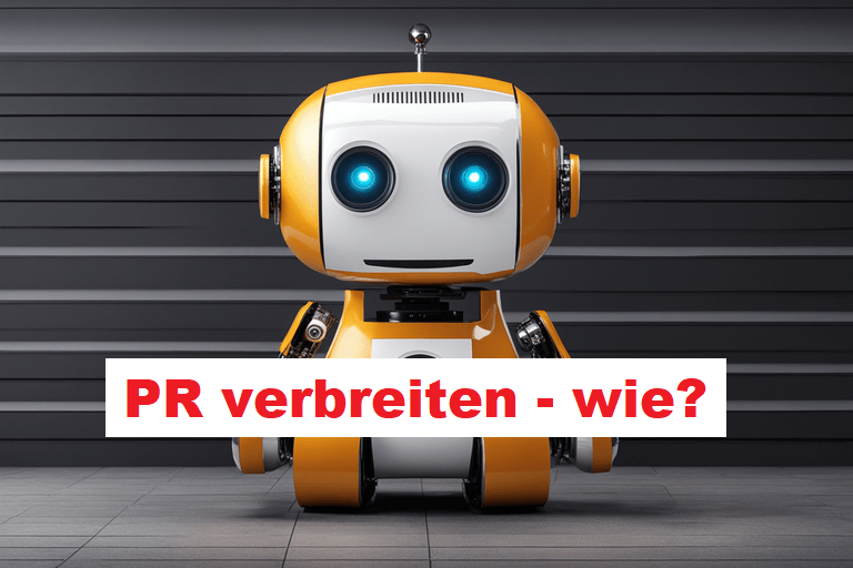 cute robot public relations min - Effiziente PR-Verbreitung: Welche Tools unterst&uuml;tzen dabei?