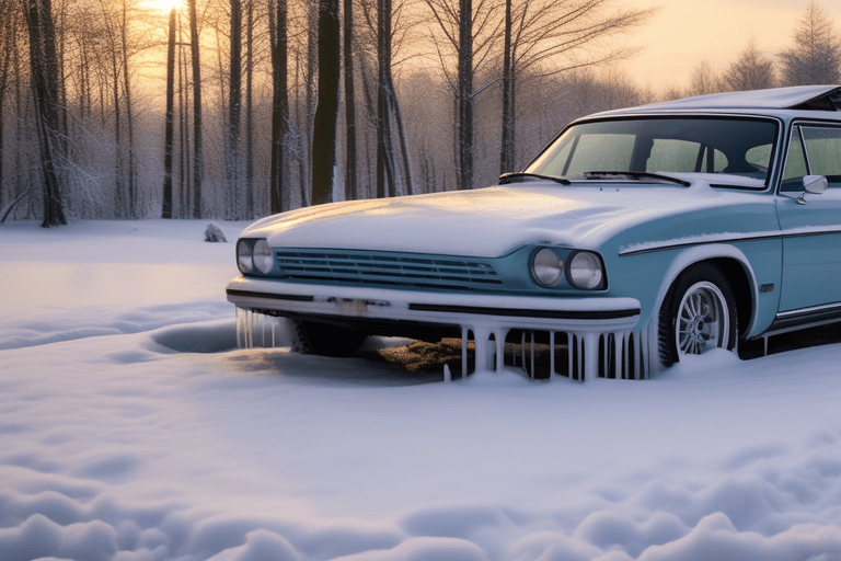 Achten Sie auf Eis! So waschen Sie Ihr Auto im Winter