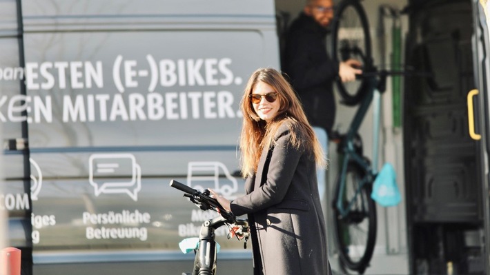 Mobiler Bike-Service von Company Bike: Nachhaltiges Full-Service-Konzept für Großunternehmen im Bereich Firmenradleasing