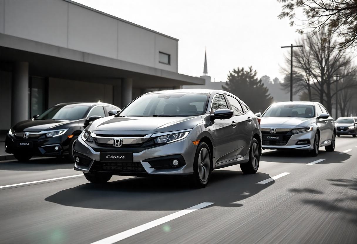 Übersicht der beliebtesten Honda-Modelle mit Verkaufszahlen und Besonderheiten, inklusive Civic, CR-V und Accord.