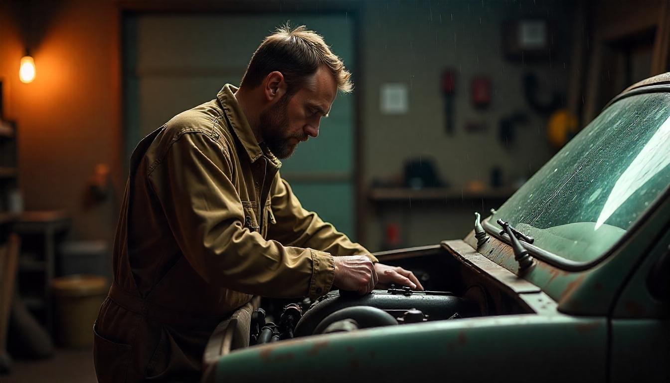 Auto mit Getriebeschaden