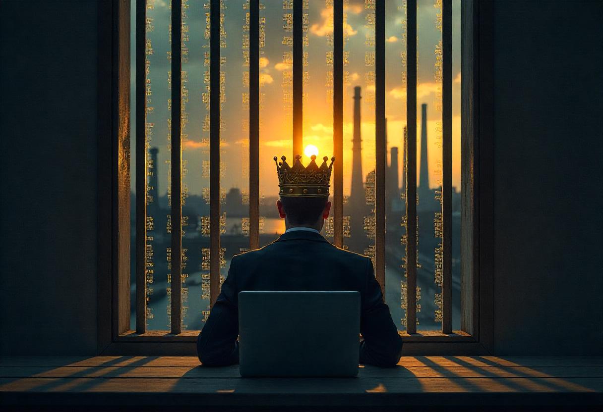 der KeywordKönig Der Absturz – Wie der KeywordKönig in die Unsichtbarkeit stürzte