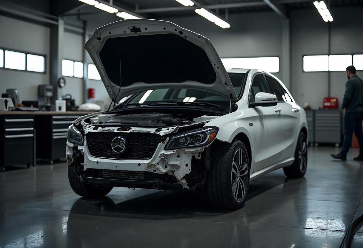 Fahrzeug mit Motorschaden Köln