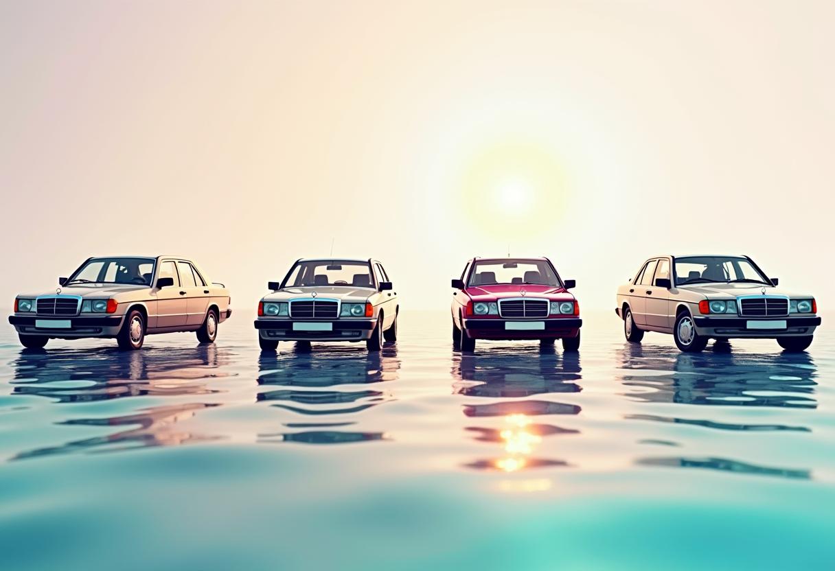 Mercedes 190 (W201) Modelle und Baujahre im Überblick Übersicht der Mercedes 190 W201 Modelle und Baujahre von 1982 bis 1993, inklusive Diesel- und Evolution-Versionen