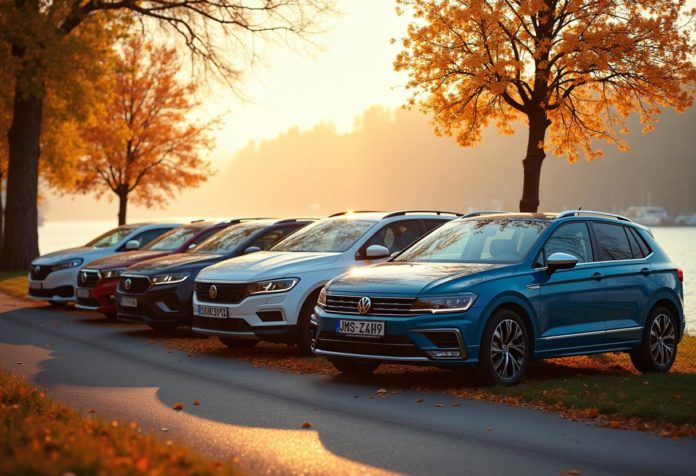 Top 20 meistverkaufte Automodelle in Deutschland 2025